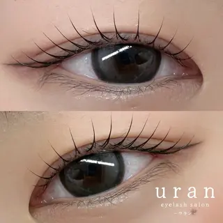 マツエク・マツパ eyelash salon uran所属・uran − ウラン − / 束感まつげのマツエク・マツパデザイン