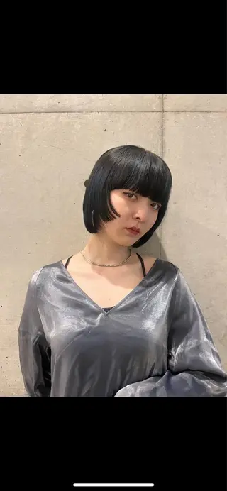 カラー liberta所属・riko .のヘアスタイル