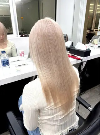 セミロング カラー/プルエクステ 🫧🐬Yuihaのヘアスタイル