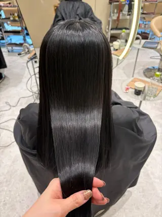 ロング カラー 髪質改善カラー☆ ヘアアレンジmiyuのヘアスタイル