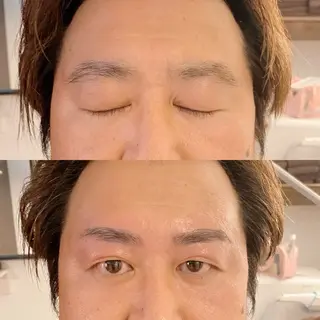 メンズ アイブロウ メンズガーデン yuriのネイルデザイン