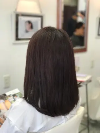ロング カラー 山内 聡史のヘアスタイル
