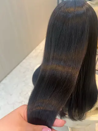 セミロング 髪質改善&トリートメント Loops鷺沼店所属・🌷髪質改善/ 落合 咲弥🌷のヘアスタイル