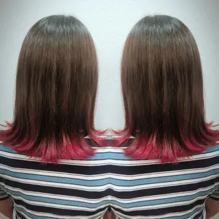 ショート カラー ヘアアレンジ seta新宿所属・髪質改善/縮毛矯正 芹沢のヘアスタイル