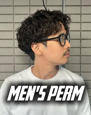 パーマ メンズ 【メンズパーマ職人】 kanata/溝の口のヘアスタイル