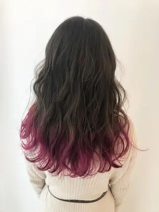 ロング AKANE 【zina新宿】のヘアスタイル