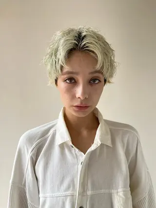 ショート パーマ特化美容師 mikuのヘアスタイル