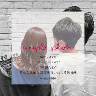 ミディアム カラー レディースヘア💫 加藤たいが🐯のヘアスタイル