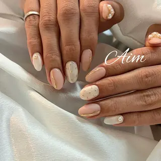 ネイル ネイルサロンAim河原町[ヘアセット　ヘアエクステ　着付　専門店]所属・Aim🌿 kanaのネイルデザイン