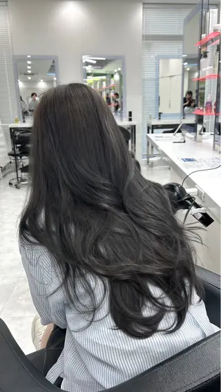 ロング ♡くすみトレンド ♡Rikutoのヘアスタイル