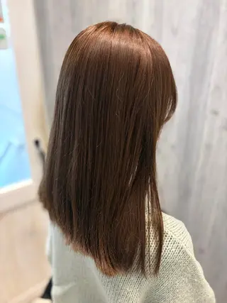 ミディアム カラー りゅうせい ／モデル募集中のヘアスタイル