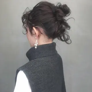 ヘアアレンジ ♡韓国ヘア・ 透明感カラー♡RANのヘアスタイル