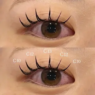 マツエク・マツパ Belle fee 伊藤のマツエク・マツパデザイン