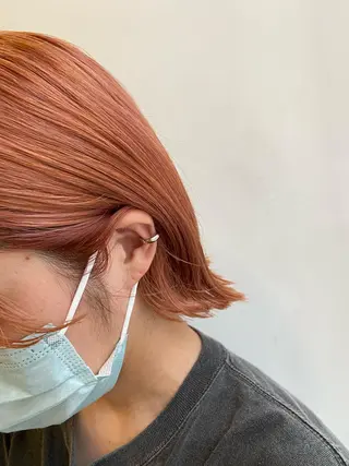 ミディアム カラー 栗田 大輝のヘアスタイル