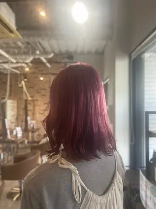 カラー 米村 美咲のヘアスタイル