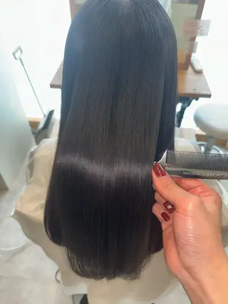 ロング KAEDE💖 縮毛矯正/艶カラーのヘアスタイル