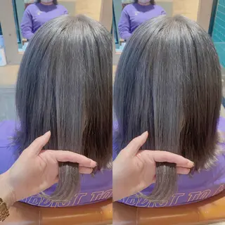 ミディアム カラー 韓国🇰🇷 ✂︎hair 内田愛のヘアスタイル