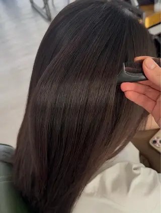 ロング Hair&beauty the B 岡崎店所属・磯貝七海/カラー /ブリーチ/縮毛矯正のヘアスタイル