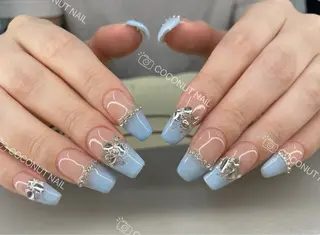 ネイル 神田 ココナッツのネイルデザイン