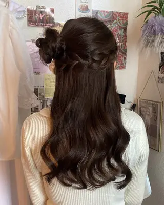 さわ/ 博多/色素薄めカラーのヘアスタイル