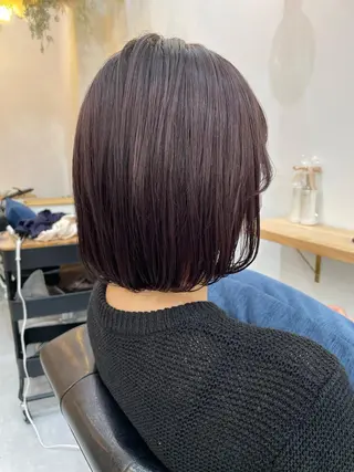 ショート カラー 高梨 菜々のヘアスタイル