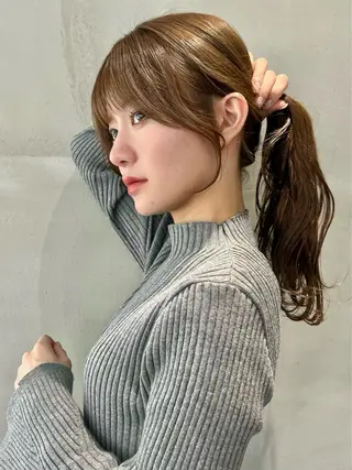 ロング 韓国ヘア指名No.1 🇰🇷赤西栄斗のヘアスタイル