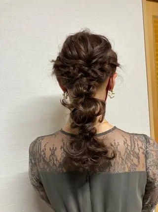 ヘアアレンジ katae sayoriのヘアスタイル