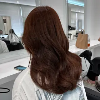 セミロング カラー ♡上品韓国髪♡ブラ ウン/SAYATOのヘアスタイル