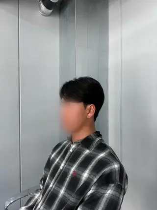 パーマ メンズ 梅田/パーマ/ 韓国メンズヘア/ハタのヘアスタイル