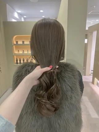 ロング カラー 堀出 芽衣/垢抜け/美髪のヘアスタイル