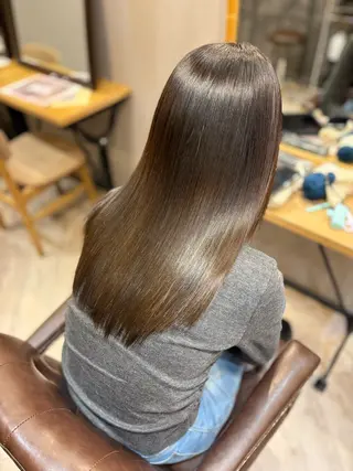 ロング 藤井 ユウキのヘアスタイル