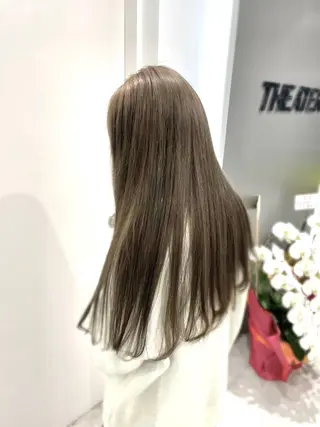 ロング 💍大人デザイン /ハイトーン♡リクトのヘアスタイル