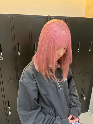 カラー 中島 日菜のヘアスタイル