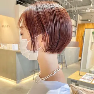 ショート カラー ARCHEsaito モデルレッスンのヘアスタイル