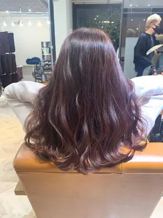 ミディアム り ほのヘアスタイル