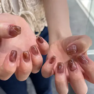 ネイル GRANDE大須 Cecil💜のネイルデザイン