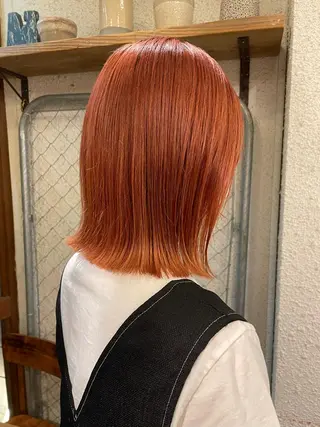 ミディアム カラー SALOWIN下北沢所属・hazuki 🌝のヘアスタイル