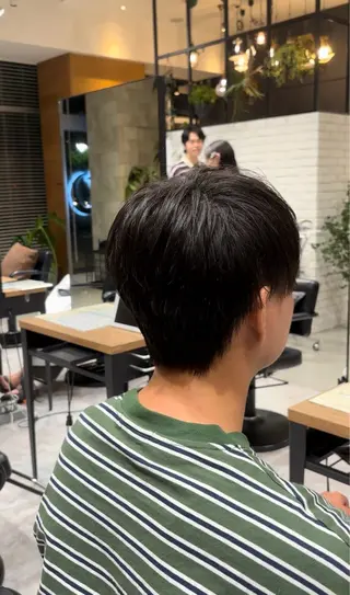 ショート メンズ 似合わせ大人ショート ◎TheC 西野瑛斗のヘアスタイル