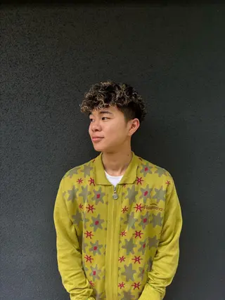 ショート パーマ YMENE所属・柏葉 南斗のヘアスタイル