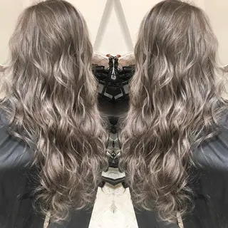 ロング カラー ネイル マツエク・マツパ 井上 一平のヘアスタイル