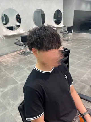 パーマ メンズ 韓国ヘア🇰🇷🎀 山本うららのヘアスタイル