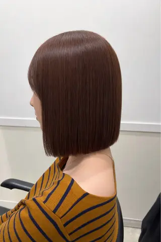 ショート 縮毛矯正/髪質改善 /レイヤー/韓国のヘアスタイル