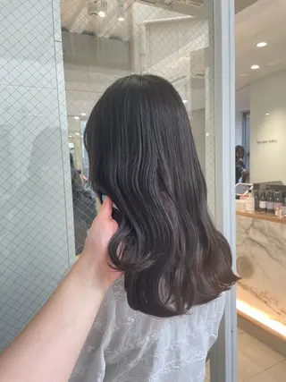 セミロング カラー MAYU/上質ハイト ーン/レイヤーのヘアスタイル