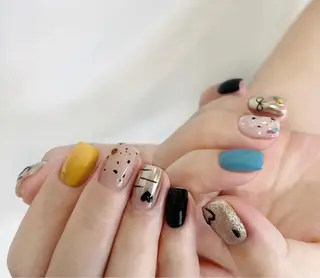 ネイル EE.Nail所属・FuFu.Nail 2️⃣番のネイルデザイン