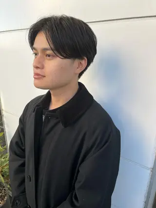 ショート メンズ うるツヤハイトーン✨ /西川郁巳のヘアスタイル