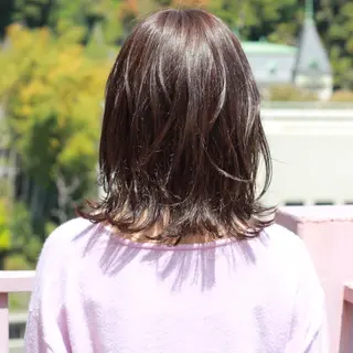 ミディアム カラー Viage （ビアージュ）のヘアスタイル