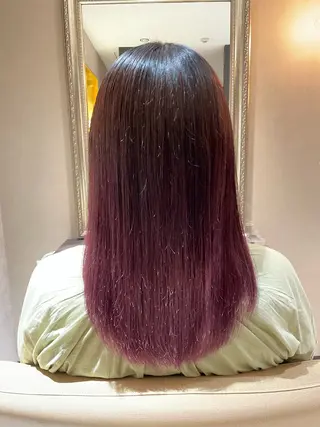 ロング カラー BOTANICAL所属・BOTANICAL Aoiのヘアスタイル