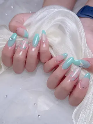 ネイル 🎀も ものネイルデザイン