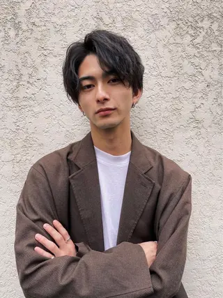 ショート カラー メンズ 💎髪質改善/艶カラ ー🌟加藤陸🌟のヘアスタイル