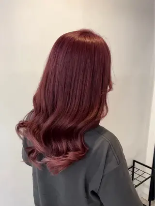 ロング Marin 💗暖色カラー💗のヘアスタイル